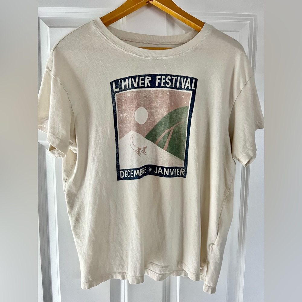 Madewell L’hiver Oversized Tshirt